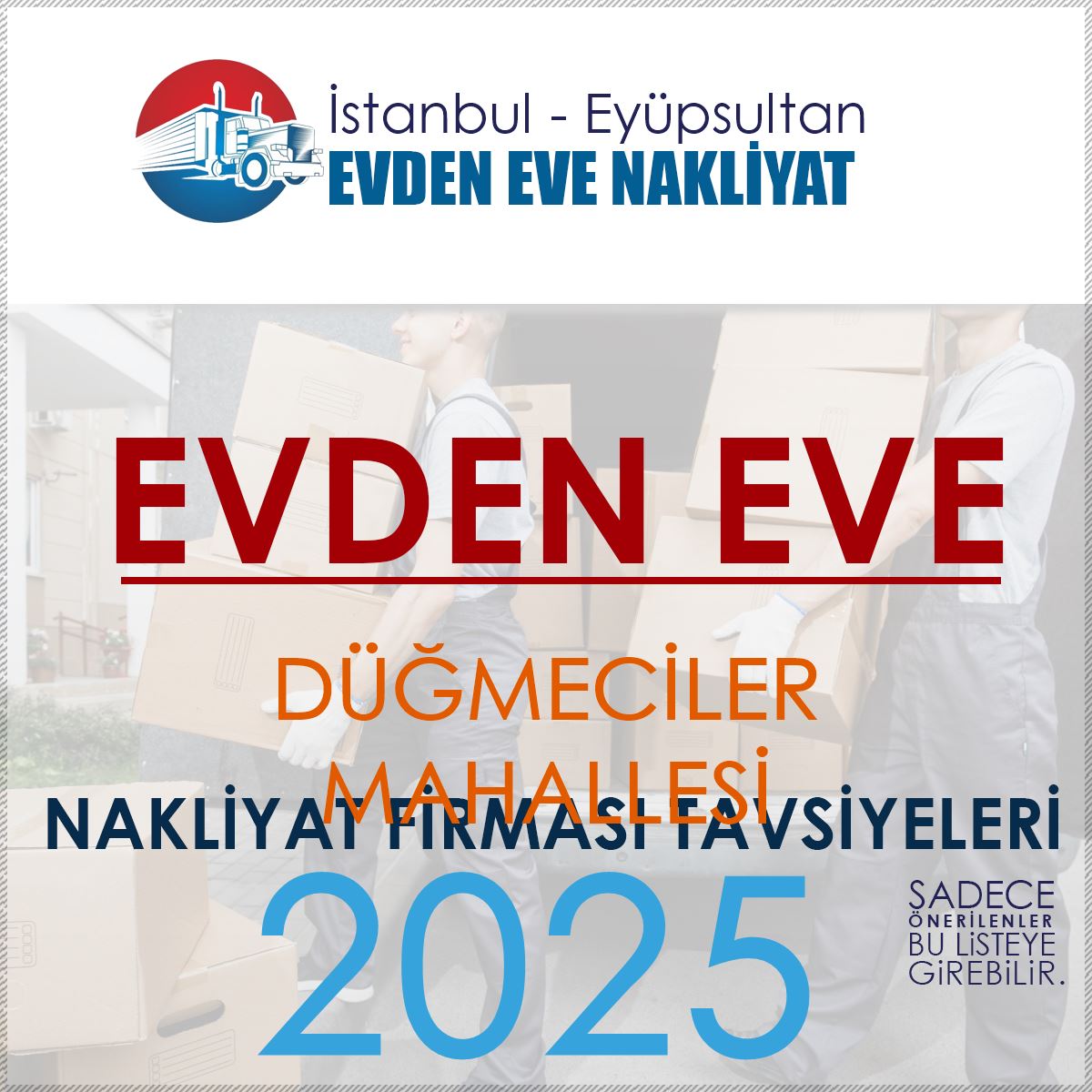 Düğmeciler Evden Eve Nakliyat Firmaları